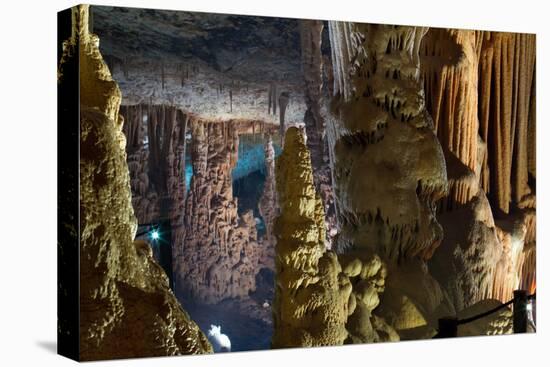 Stalactite Stalagmite Cavern-sergey02-Stretched Canvas