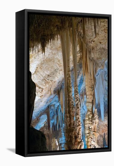 Stalactite Stalagmite Cavern-sergey02-Framed Stretched Canvas