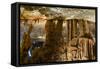 Stalactite Stalagmite Cavern-sergey02-Framed Stretched Canvas