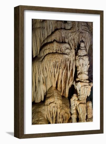 Stalactite Stalagmite Cavern-sergey02-Framed Photographic Print