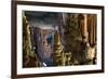 Stalactite Stalagmite Cavern-sergey02-Framed Photographic Print