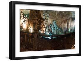 Stalactite Stalagmite Cavern-sergey02-Framed Photographic Print