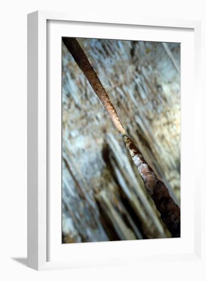 Stalactite Stalagmite Cavern-sergey02-Framed Photographic Print