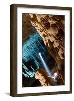 Stalactite Stalagmite Cavern-sergey02-Framed Photographic Print