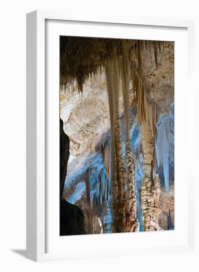 Stalactite Stalagmite Cavern-sergey02-Framed Photographic Print