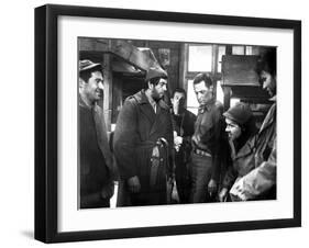 Stalag 17, Harvey Lembeck, Robert Strauss, William Holden, Richard Erdman, Neville Brand, 1953-null-Framed Photo