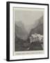 Stalheim Hotel, Norway, Burned Down 20 February-null-Framed Giclee Print