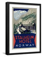 Stalheim Hotel, Norway-null-Framed Art Print