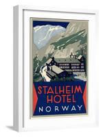 Stalheim Hotel, Norway-null-Framed Art Print