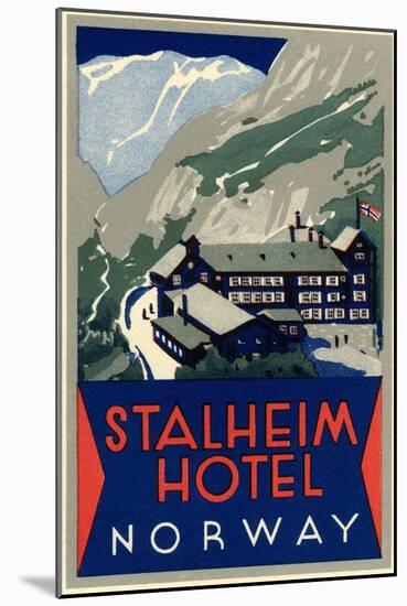 Stalheim Hotel, Norway-null-Mounted Art Print