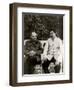 Stalin and Lenin. August 1922, 1922-null-Framed Giclee Print