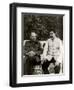 Stalin and Lenin. August 1922, 1922-null-Framed Giclee Print