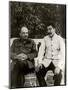 Stalin and Lenin. August 1922, 1922-null-Mounted Giclee Print