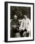 Stalin and Lenin. August 1922, 1922-null-Framed Giclee Print