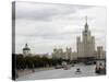 Stalin Era Building at Kotelnicheskaya Embankment, Moscow, Russia-Yadid Levy-Stretched Canvas