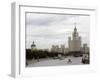 Stalin Era Building at Kotelnicheskaya Embankment, Moscow, Russia-Yadid Levy-Framed Photographic Print