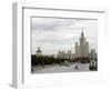 Stalin Era Building at Kotelnicheskaya Embankment, Moscow, Russia-Yadid Levy-Framed Photographic Print