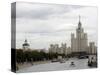 Stalin Era Building at Kotelnicheskaya Embankment, Moscow, Russia-Yadid Levy-Stretched Canvas