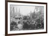 Stalin Haranguing Workers in Baku-null-Framed Giclee Print