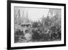 Stalin Haranguing Workers in Baku-null-Framed Giclee Print