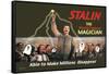 Stalin: The World Famous Magician-null-Framed Stretched Canvas