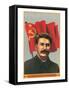 Stalin with Soviet Union Flag-null-Framed Stretched Canvas