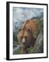 Stalking His Prey-Robert Wavra-Framed Giclee Print