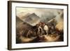 Stalking on the Highlands, 1871-W. W. Morris-Framed Giclee Print