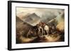 Stalking on the Highlands, 1871-W. W. Morris-Framed Giclee Print