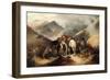 Stalking on the Highlands, 1871-W. W. Morris-Framed Giclee Print