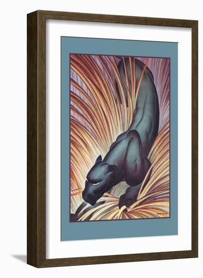 Stalking Panther-Major Felton-Framed Art Print