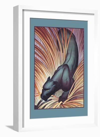 Stalking Panther-Major Felton-Framed Art Print