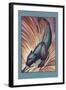 Stalking Panther-Major Felton-Framed Art Print