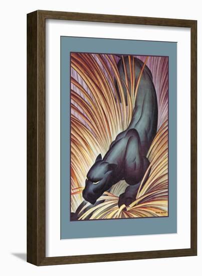 Stalking Panther-Major Felton-Framed Art Print