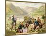 Stalking Party, Loch Callater', a Promotional Card for Huntley and Palmers Biscuits, C.1890…-null-Mounted Giclee Print