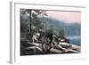 Stalking the Bluffs-Kevin Daniel-Framed Art Print