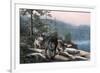 Stalking the Bluffs-Kevin Daniel-Framed Giclee Print