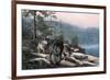 Stalking the Bluffs-Kevin Daniel-Framed Giclee Print