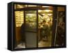 Stall Restaurants, Shinjuku, Tokyo, Honshu, Japan-Christian Kober-Framed Stretched Canvas