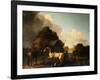 Stallion and Mare, traditionally called 'Jupiter and Mare'-George Stubbs-Framed Giclee Print