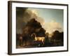 Stallion and Mare, traditionally called 'Jupiter and Mare'-George Stubbs-Framed Giclee Print