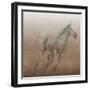 Stallion I on Leather-James Wiens-Framed Art Print