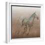 Stallion I on Leather-James Wiens-Framed Art Print