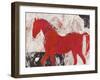 Stallion Strut 2-Julian Dimitrov-Framed Art Print