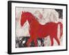 Stallion Strut 2-Julian Dimitrov-Framed Art Print