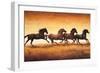 Stallions at Sunset-Ricardo Vargas-Framed Art Print