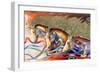 Stallions Of The Gods-Graeme Stevenson-Framed Giclee Print