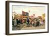 Stalls for Easter Week in Tula, 1868-Andrei Andreevich Popov-Framed Giclee Print