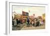 Stalls for Easter Week in Tula, 1868-Andrei Andreevich Popov-Framed Giclee Print