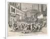 Stalybridge Riot 1863-null-Framed Art Print